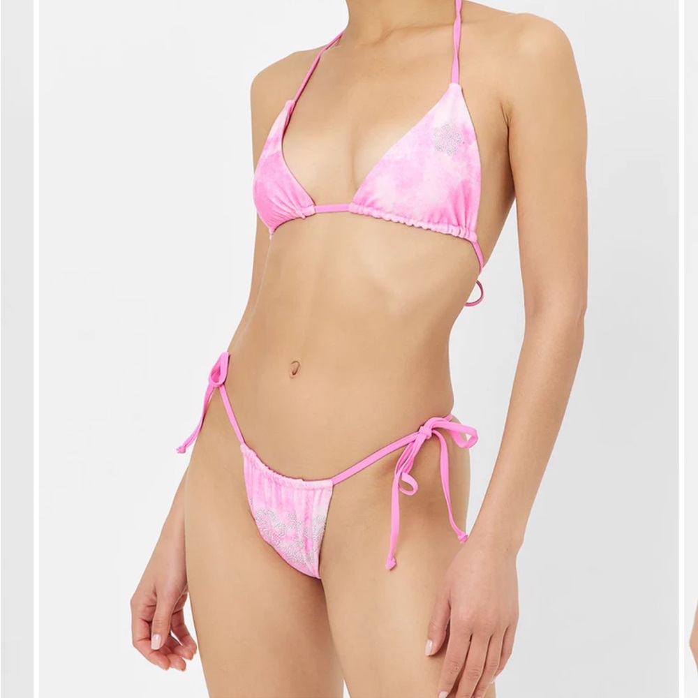 Frankie's Bikinis Terry Rhinestone Bottom